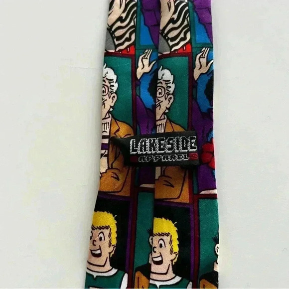 Vintage 1995 Archie Comic Publications, Inc. Cartoon Neck Tie by Lakeside AppaI - Picture 5 of 6
